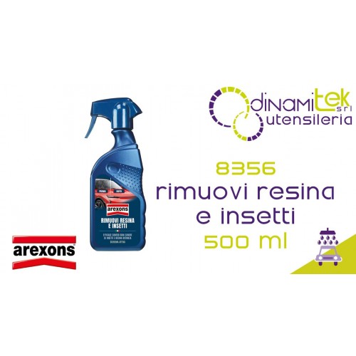 AREXSONS 8356 RIMUOVI RESINA E INSETTI 500 ml Dinamitek 1