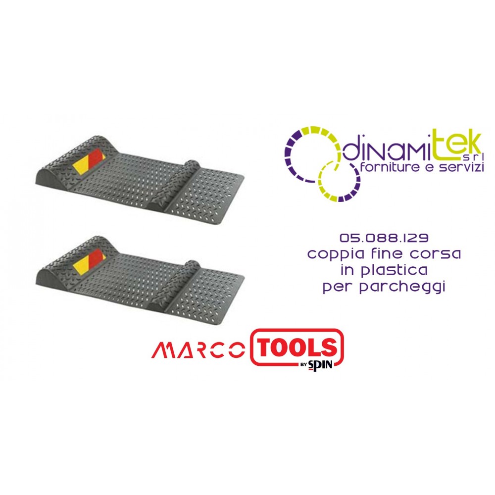 05.088.129 COPPIA FINE CORSA IN PLASTICA PER PARCHEGGI SPIN MARCO TOOLS Dinamitek 1