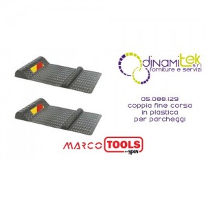 05.088.129 COPPIA FINE CORSA IN PLASTICA PER PARCHEGGI SPIN MARCO TOOLS Dinamitek 1