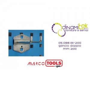 05.088.131/200 GANCIO DOPPIO mm 200 SPIN MARCO TOOLS Dinamitek 1