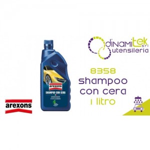 AREXSONS 8358 SHAMPOO CON CERA AUTOASCIUGANTE 1l Dinamitek 1