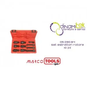 05.090.64 SET 10 ESTRATTORI ROTORE SPIN MARCO TOOLS Dinamitek 1