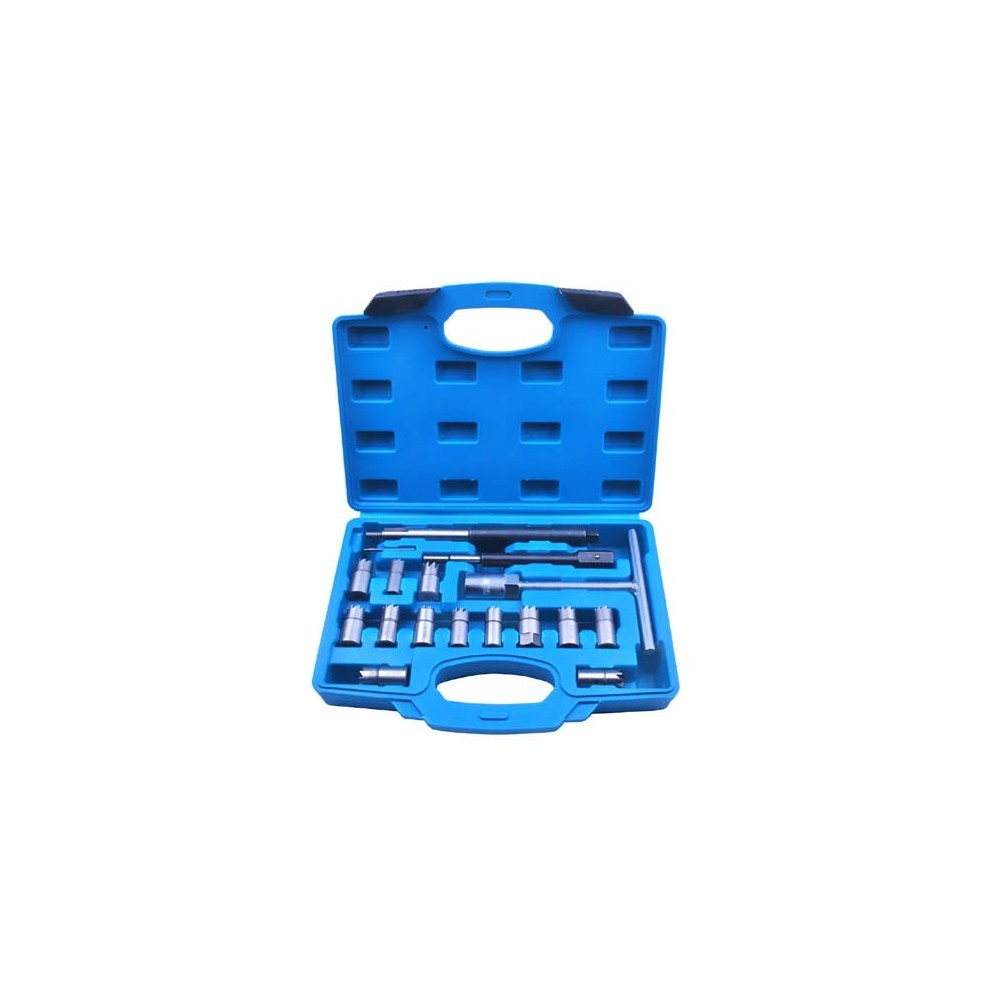 05.090.70 KIT 17 PZ FRESE PER SEDI GUARNIZIONI PARAFIAMMA/INIETTORI DIESEL SPIN MARCO TOOLS Dinamitek 2