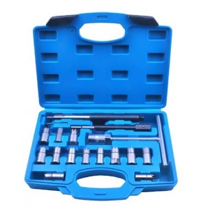05.090.70 KIT 17 PZ FRESE PER SEDI GUARNIZIONI PARAFIAMMA/INIETTORI DIESEL SPIN MARCO TOOLS Dinamitek 2