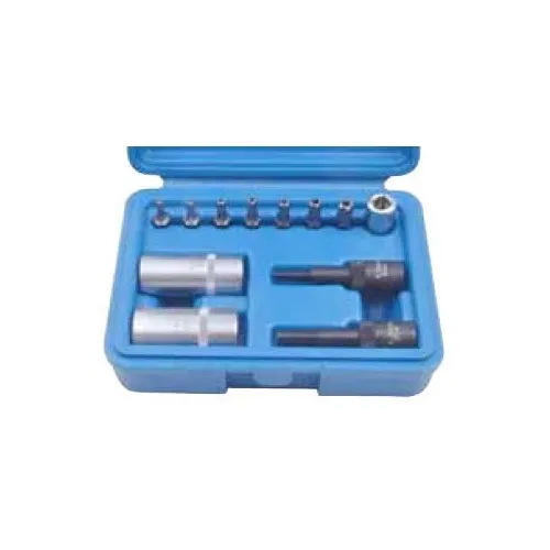 05.090.73 KIT SMONTAGGIO VALVOLE IMPIANTI A/C CON INSERTI PENTALOBATI SPIN MARCO TOOLS Dinamitek 2