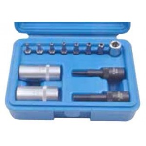 05.090.73 KIT SMONTAGGIO VALVOLE IMPIANTI A/C CON INSERTI PENTALOBATI SPIN MARCO TOOLS Dinamitek 2