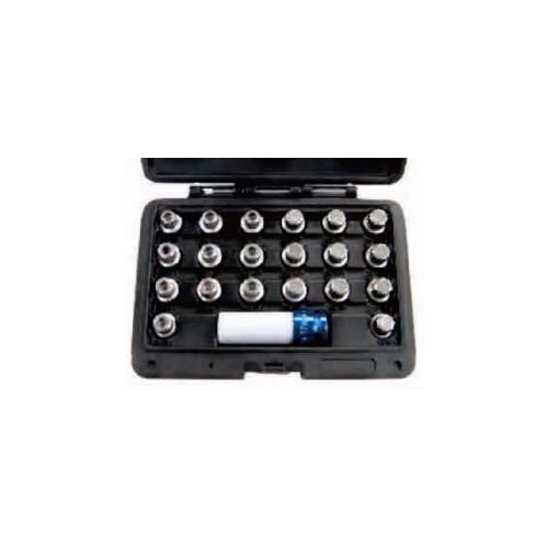 05.090.77 SET 20 CHIAVI A BUSSOLA PER RIMOZIONE DADI ANTIFURTO BMW SPIN MARCO TOOLS Dinamitek 2
