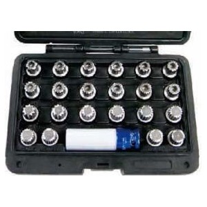 05.090.78 SET 20 CHIAVI A BUSSOLA PER RIMOZIONE DADI ANTIFURTO VW SPIN MARCO TOOLS Dinamitek 2