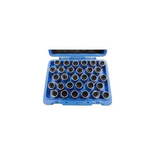05.090.81 SET 20 CHIAVI A BUSSOLA PER RIMOZIONE DADI ANTIFURTO MERCEDES SPIN MARCO TOOLS Dinamitek 2