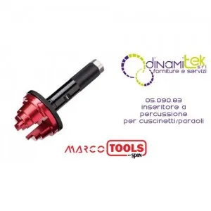 05.090.83 INSERITORE A PERCUSSIONE PER CUSCINETTI/PARAOLI SPIN MARCO TOOLS Dinamitek 1