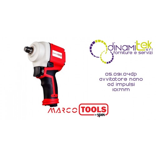 05.091.04DP AVVITATORE NANO AD IMPULSI 1017Nm SPIN MARCO TOOLS Dinamitek 1