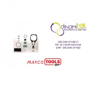 05.091.04DP.R1 KIT DI RIPARAZIONE PER 05.091.04DP SPIN MARCO TOOLS Dinamitek 1
