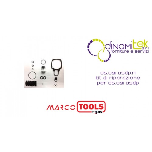 05.091.05DP.R1 KIT DI RIPARAZIONE PER 05.091.05DP SPIN MARCO TOOLS Dinamitek 1