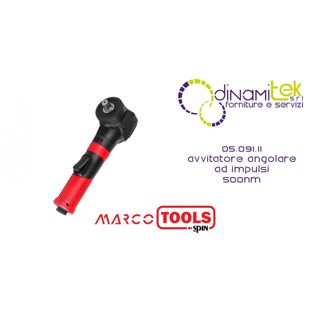 05.091.11 AVVITATORE ANGOLARE AD IMPULSI 500Nm SPIN MARCO TOOLS Dinamitek 1