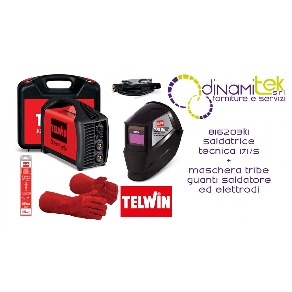 816203K1 TECHNIQUE 171S SOUDEUR AVEC KIT GRATUIT TELWIN Dinamitek 1