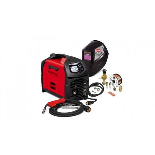 816052K2 TECHNOMIG 210-MIG-SCHWEIßER, MAG-EURO MIT KOSTENLOSEN KIT-TELWIN Dinamitek 2
