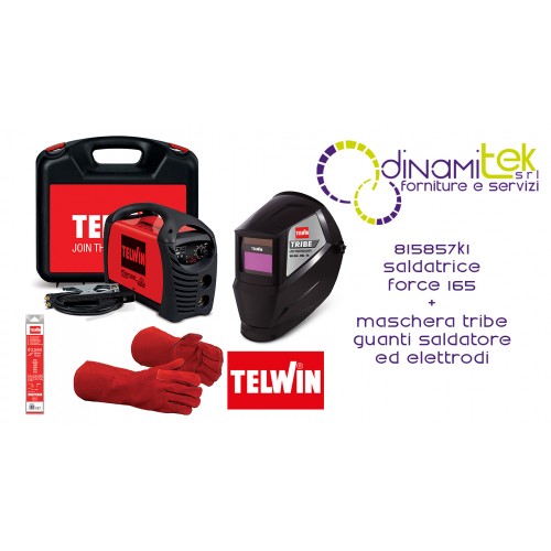 815857K1 FUERZA 165 SOLDADOR CON CONEXIóN KIT DE TELWIN Dinamitek 1