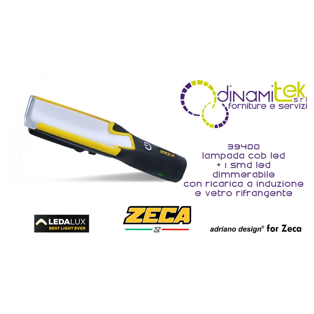 39400 ERGONOMIC INDUCTION LAMP COB LED AND 1 SMD LED ZECA Dinamitek 1
