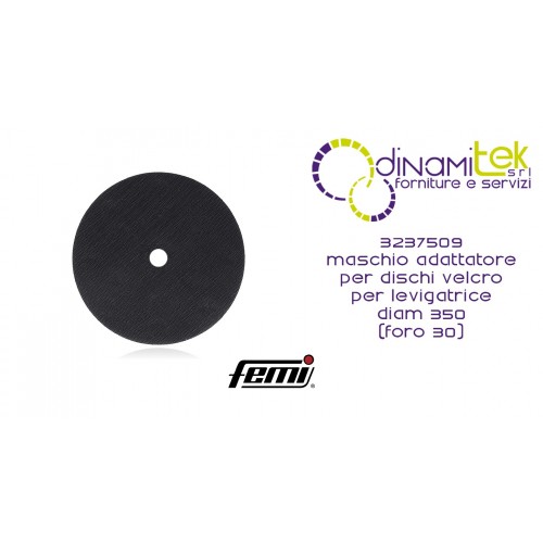 3237509 MALE ADAPTER FOR FEMALE VELCRO DISCS Dinamitek 1