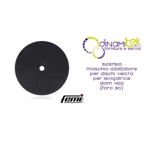 3237510 MALE ADAPTER FOR FEMALE VELCRO DISCS Dinamitek 1