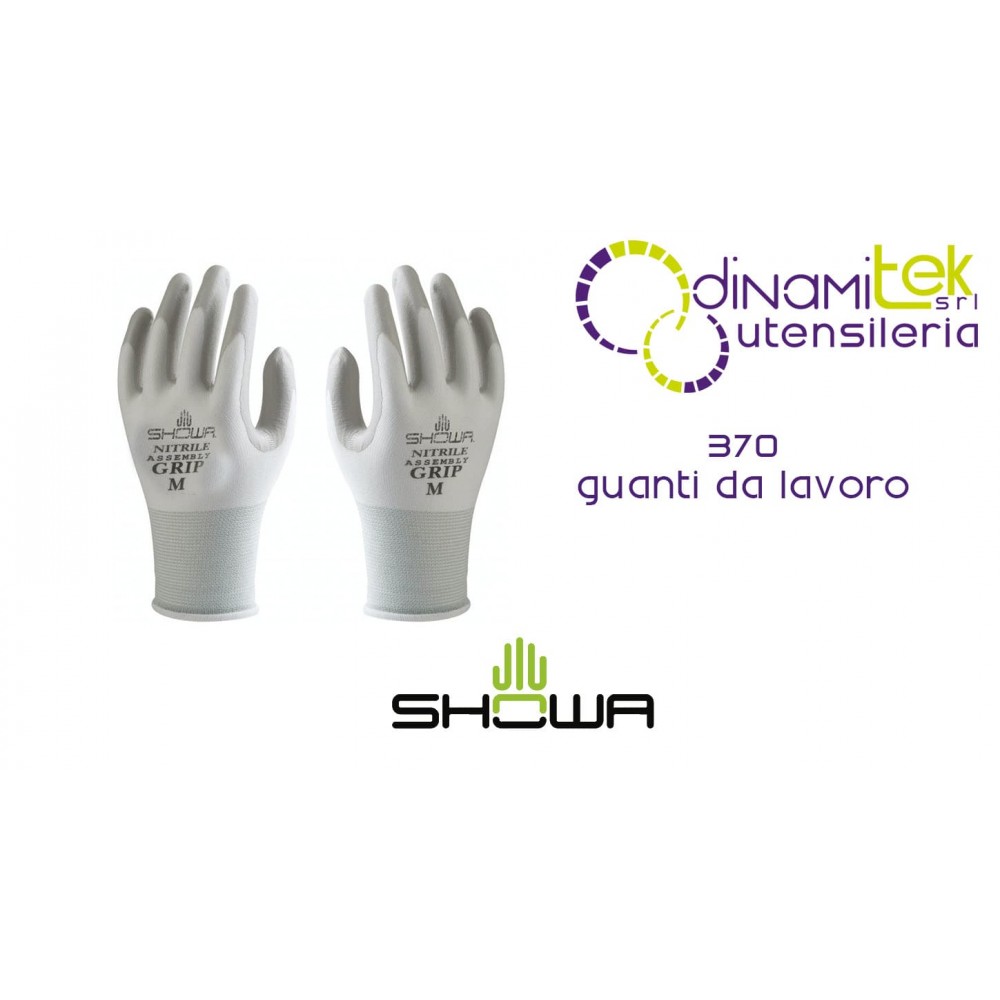 PAIO DI GUANTI DA LAVORO 370 SHOWA Dinamitek 1