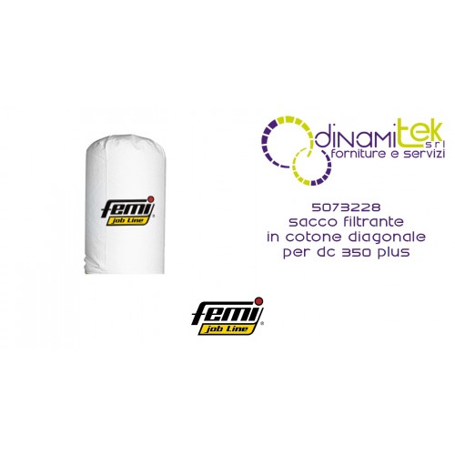 5073228 SAC FILTRANT EN COTON FéMI DIAGONAL Dinamitek 1