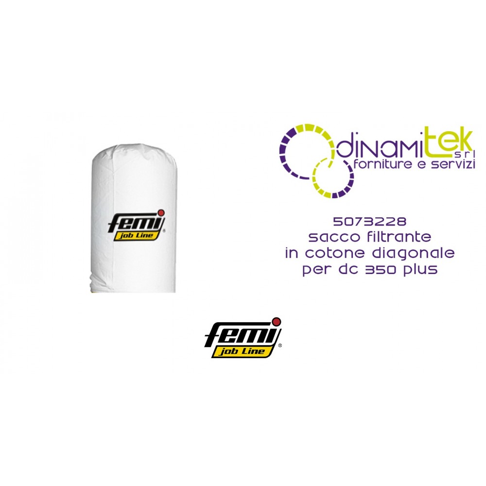 5073228 SAC FILTRANT EN COTON FéMI DIAGONAL Dinamitek 1