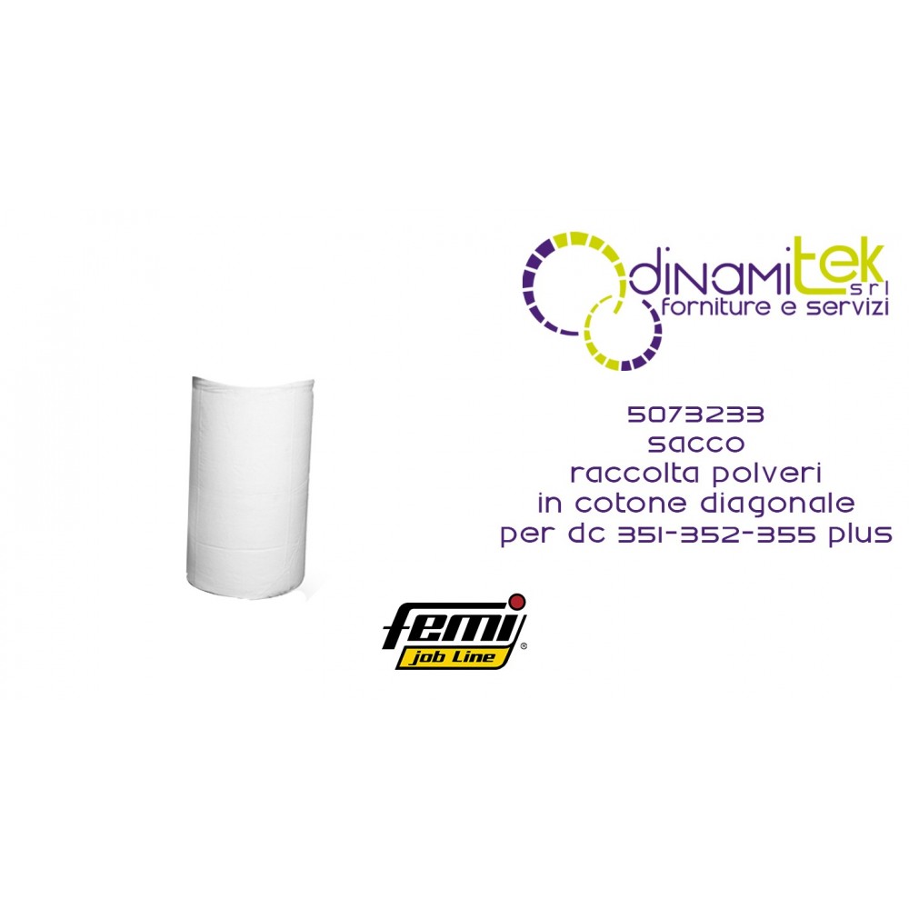 5073233 BOLSA FILTRANTE DE ALGODóN DIAGONAL FEMI Dinamitek 1