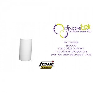 5073233 FILTERBEUTEL AUS DIAGONALEM BAUMWOLLFEMI Dinamitek 1