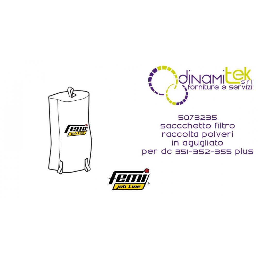 5073235 SAC FILTRANT EN FEMI AIGUILLETé Dinamitek 1
