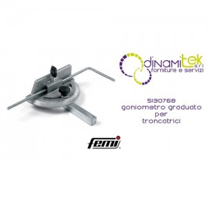 5130768 GRADUATED PROTRACTOR FOR FEMI MITER SAWS Dinamitek 1