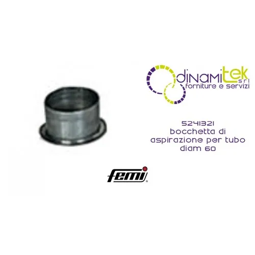 5241321 SUCTION NOZZLE FOR D.60 FEMALE TUBE Dinamitek 1