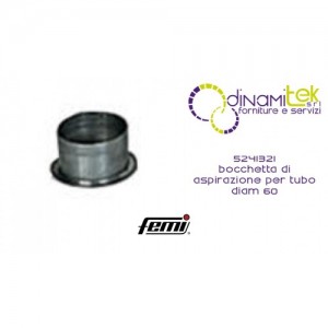 5241321 SUCTION NOZZLE FOR D.60 FEMALE TUBE Dinamitek 1