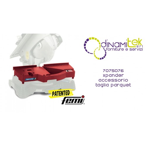 X-PANDER PARQUET CUTTER ACCESSORY X PANDER COD 7075076 FEMI Dinamitek 1