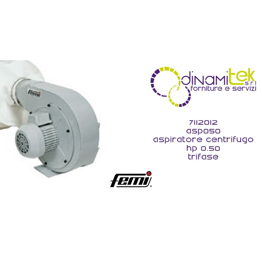 7112012 ASPIRATEUR ASP 050 FEMI Dinamitek 1