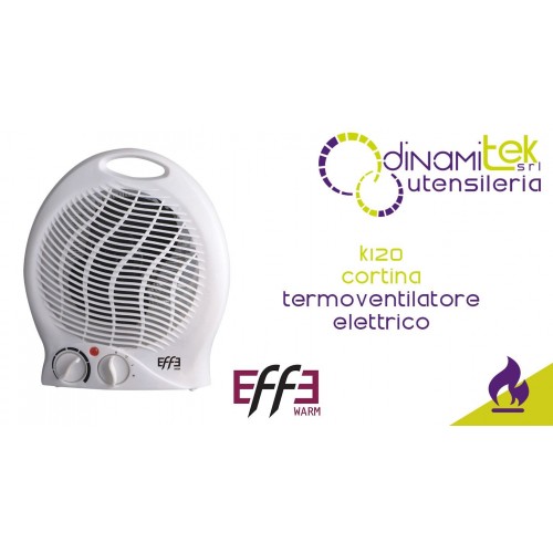EFFE WARM TERMOVENTILATORE ELETTRICO K120 CORTINA Dinamitek 1
