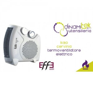 EFFE WARM TERMOVENTILATORE ELETTRICO K130 CERVINIA Dinamitek 1