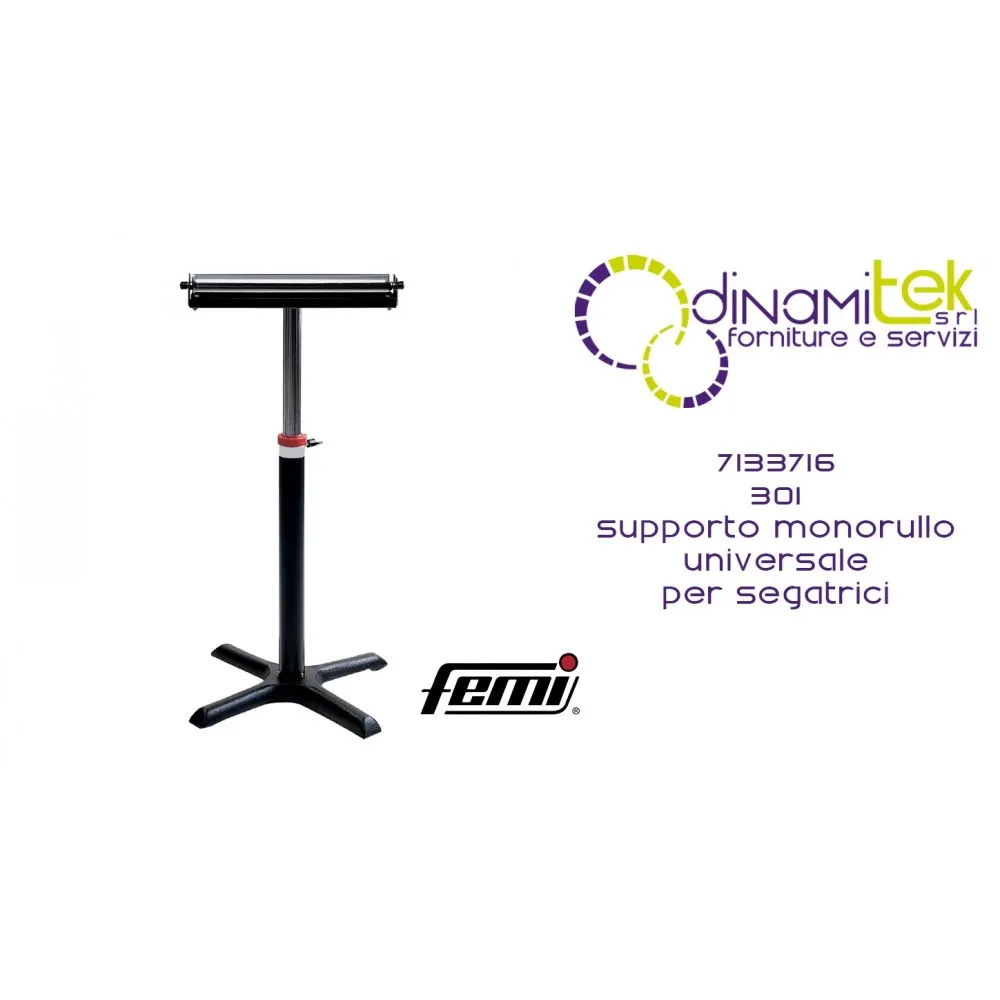 301 SUPPORT DE ROULEAU SIMPLE CODE 7133716 FEMI Dinamitek 1