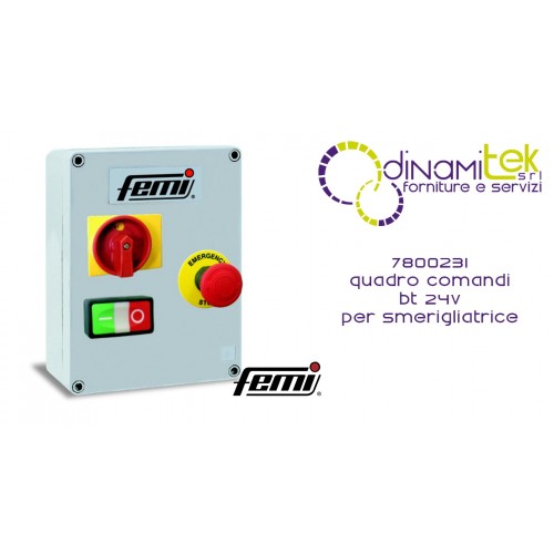 7800231 PANEL DE CONTROL BT 24V FEMI AMOLADORA Dinamitek 1