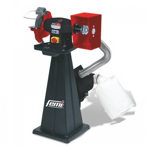 AMOLADORA DE BANCO INDUSTRIAL COMBINADA 196 / M COD 8005132 FEMI Dinamitek 2
