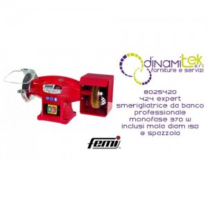 424 KOMBINIERTE TISCHSCHLEIFMASCHINE KABELJAU 8025420 FEMI Dinamitek 1