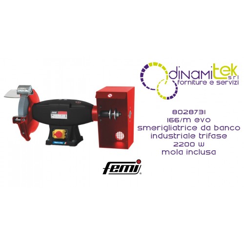 MEULEUSE D'éTABLI INDUSTRIELLE COMBINéE 166 / M COD 8028731 FEMI Dinamitek 1