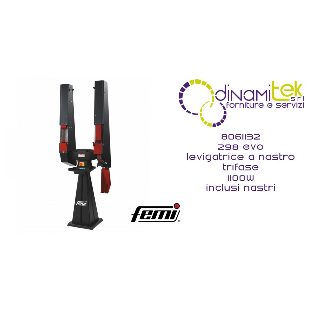298 EVO BELT SANDER COD 8061132 FEMI Dinamitek 1