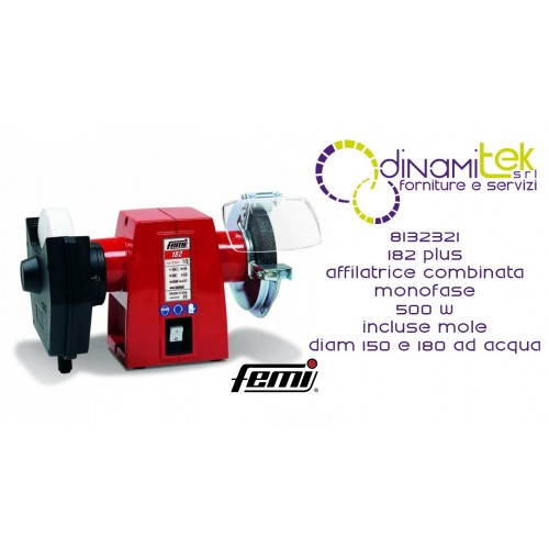 AFILADOR DE AGUA PARA AMOLADORA DE BANCO 182 PLUS COD 8132321 FEMI Dinamitek 1
