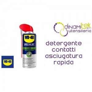 WD-40 SPECIALIST DETERGENTE CONTATTI ASCIUGATURA RAPIDA Dinamitek 1