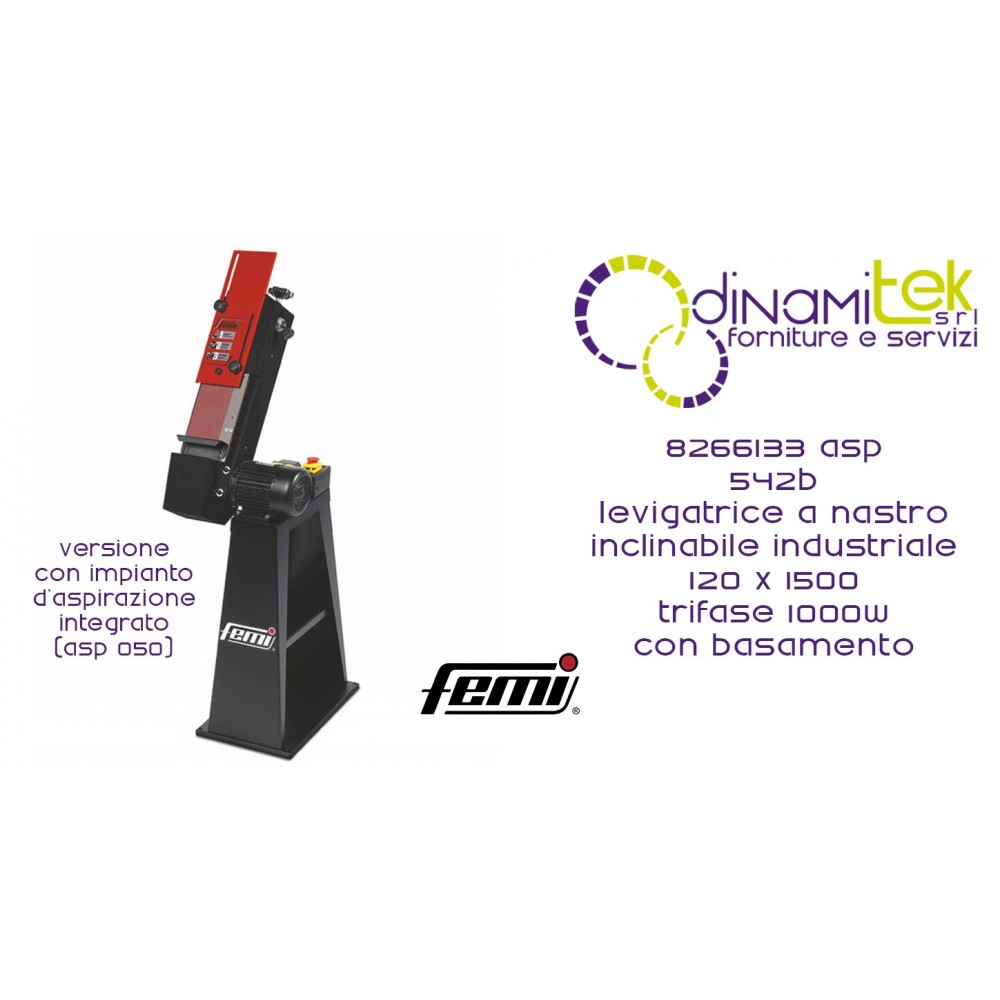542 B ÖKO-BANDSCHLEIFER COD 8266133 FEMI Dinamitek 1