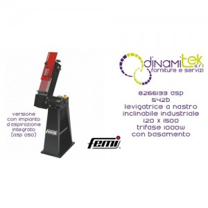 542 B ECO BELT SANDER COD 8266133 FEMI Dinamitek 1