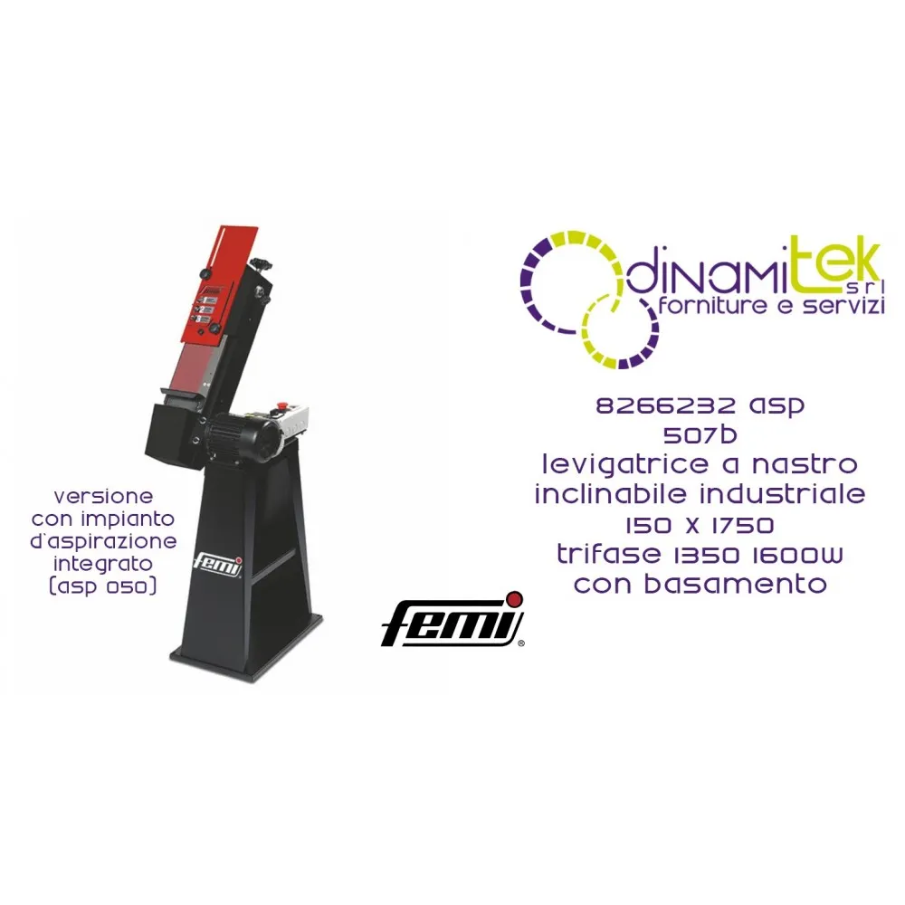 507 B BANDSCHLEIFER FEMI COD 8266232 FEMI Dinamitek 1