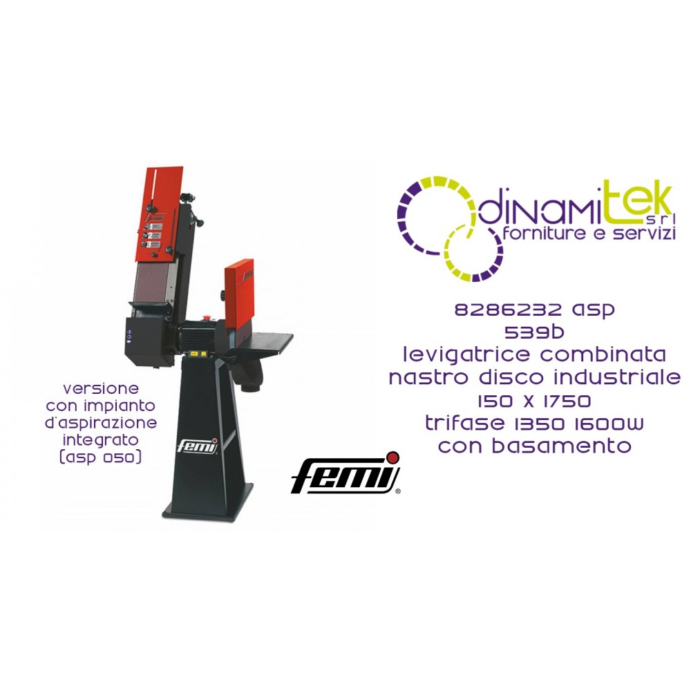 539 B LIJADORA DE BANDA FEMI COD 8286232 FEMI Dinamitek 1