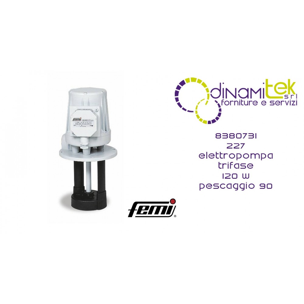 227 POMPE éLECTRIQUE CODE 8380731 FEMI Dinamitek 1
